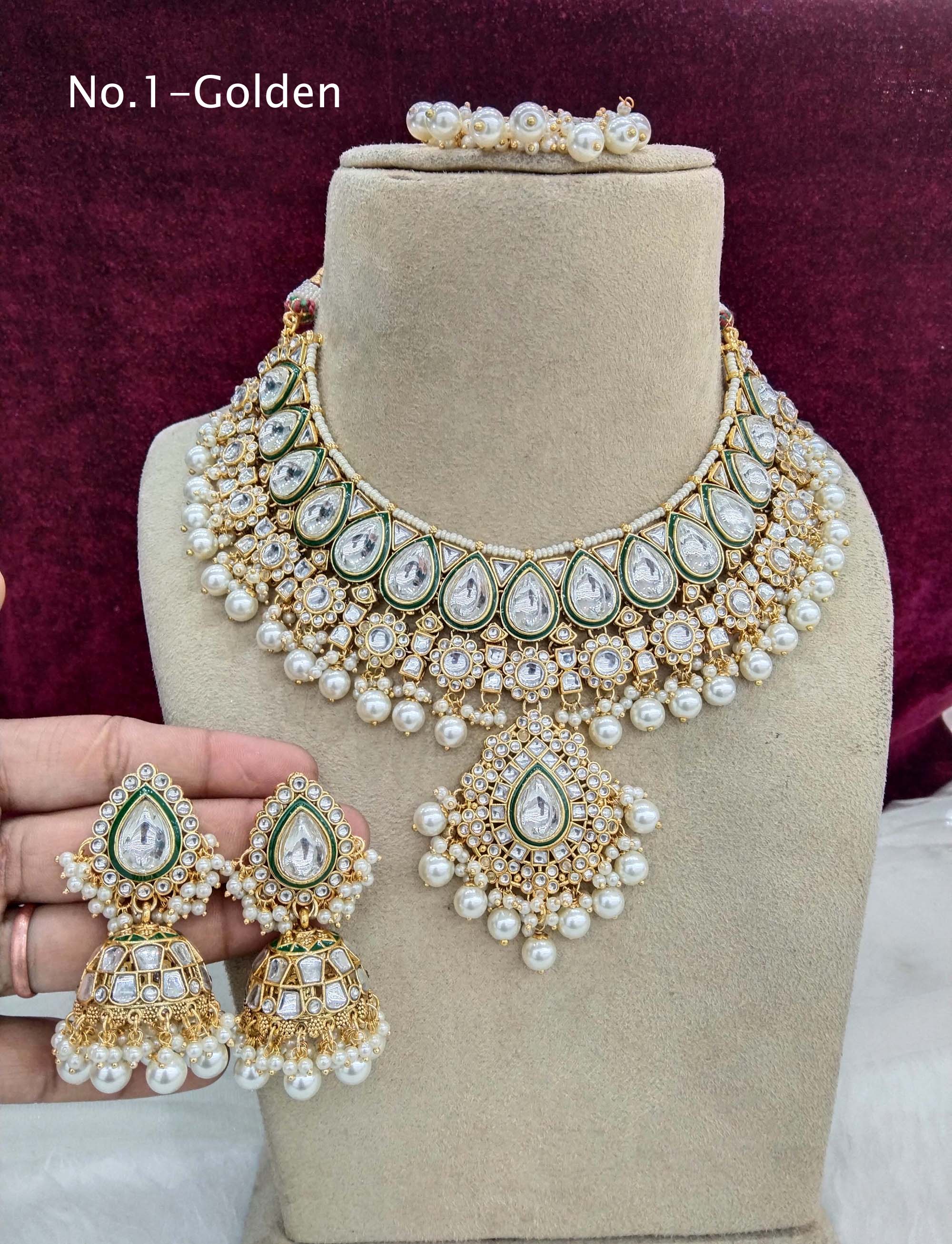 White gold clearance indian jewellery