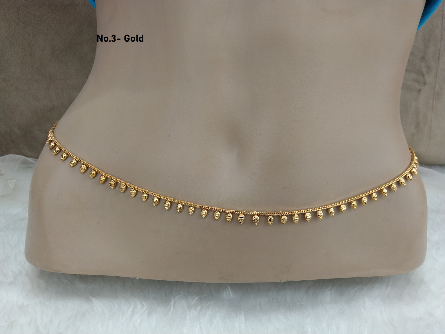 Gold belt Sari Saree Belly Chain Jewellery Indian Kamarbandh Kamarband shina Belt