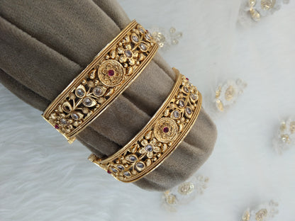 Indian bangles jewellery/Traditional bollywood jewellery/gold pair bangles/Wedding bracelets