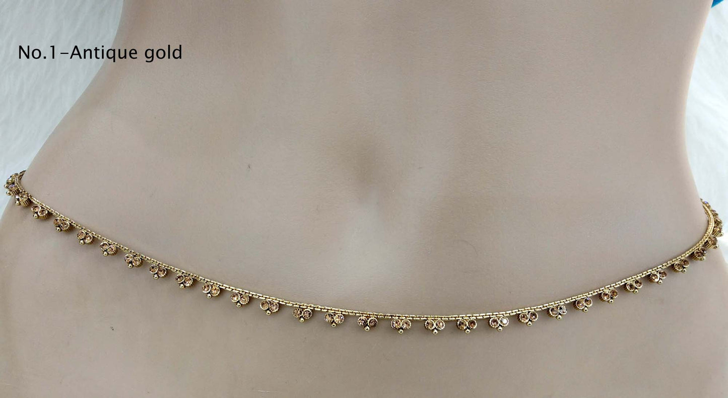 Sari Saree Belly Belt Chain Jewellery Indian Kamarbandh Kamarband Online