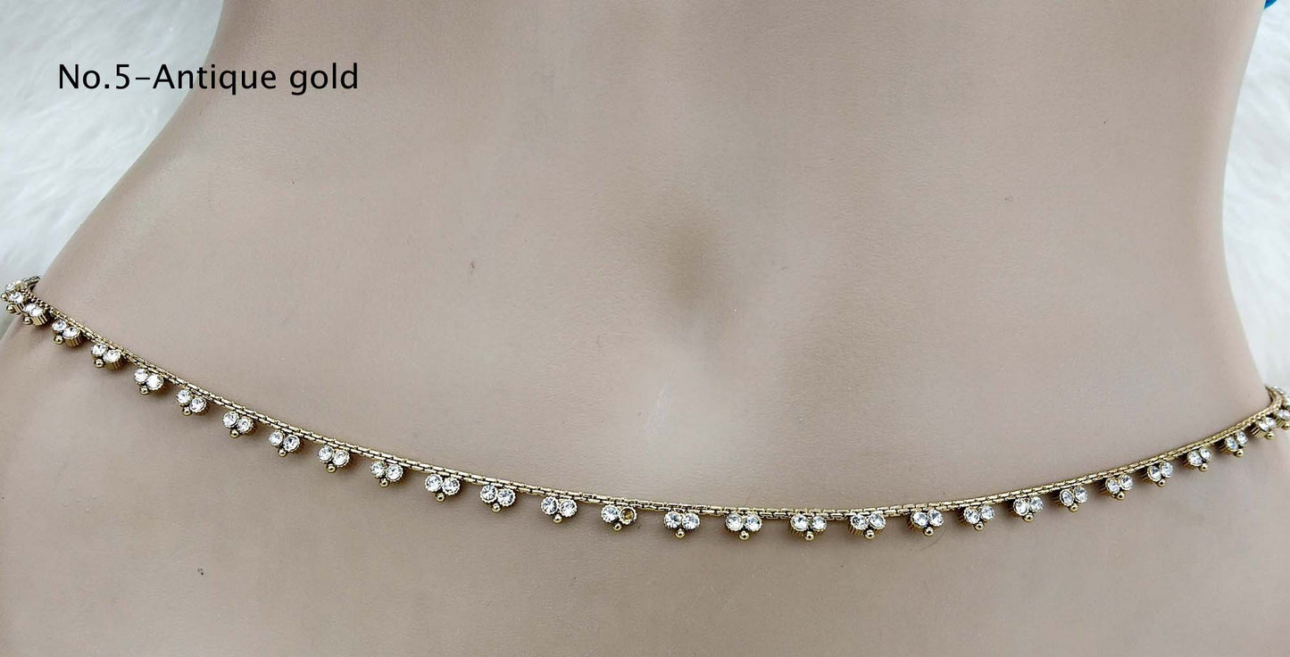 Sari Saree Belly Belt Chain Jewellery Indian Kamarbandh Kamarband Online