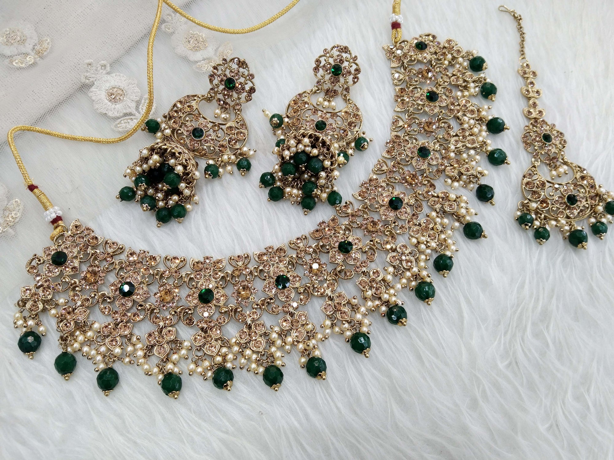 Glam Jewelrys - Buy Indian Polki Kundan Jewellery