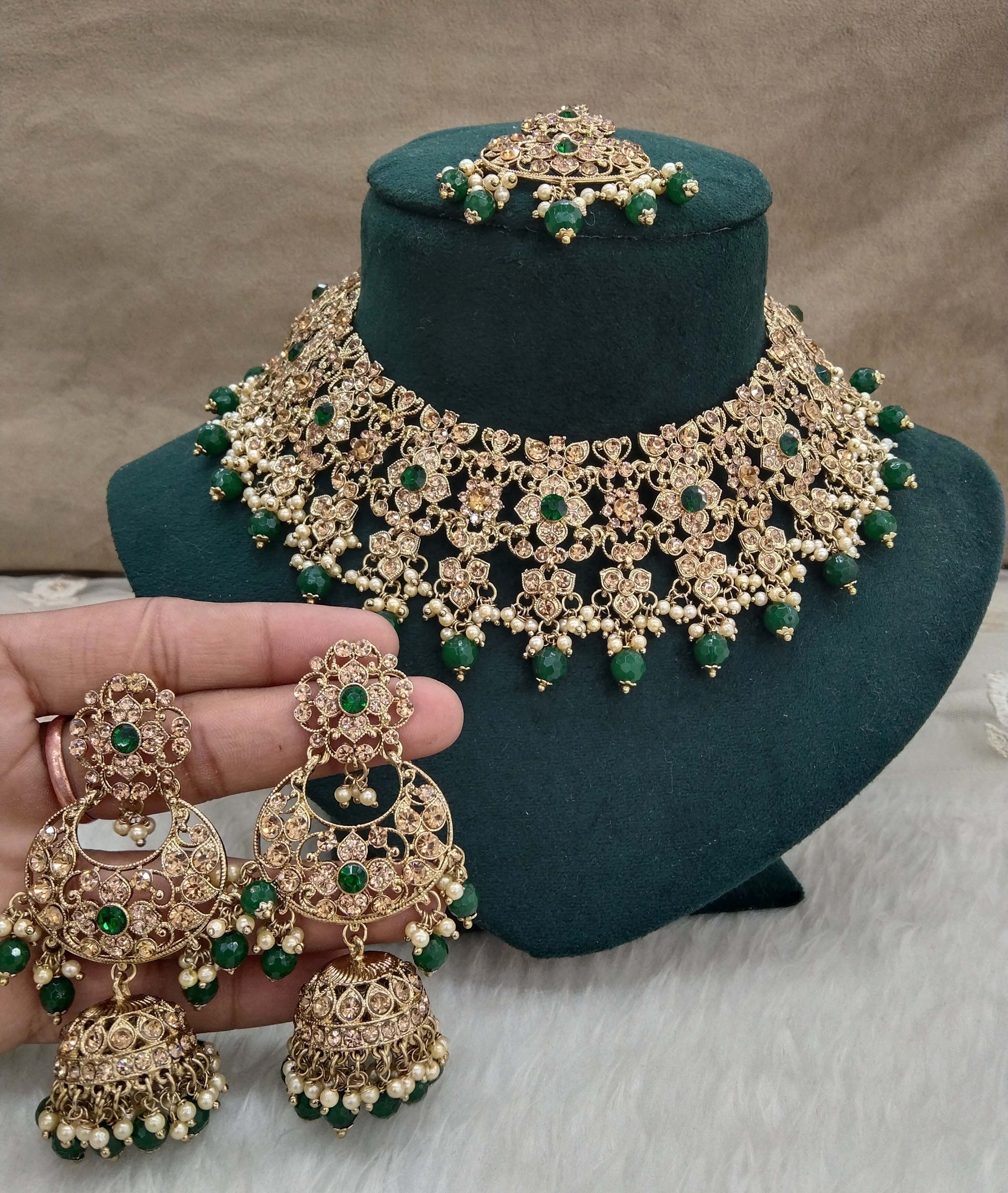 Glam Jewelrys - Buy Indian Polki Kundan Jewellery