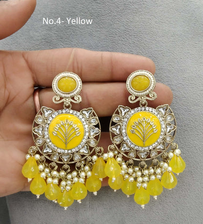 Indian Earrings Jewellery/ Earrings/ bollywood Earrings sher Set