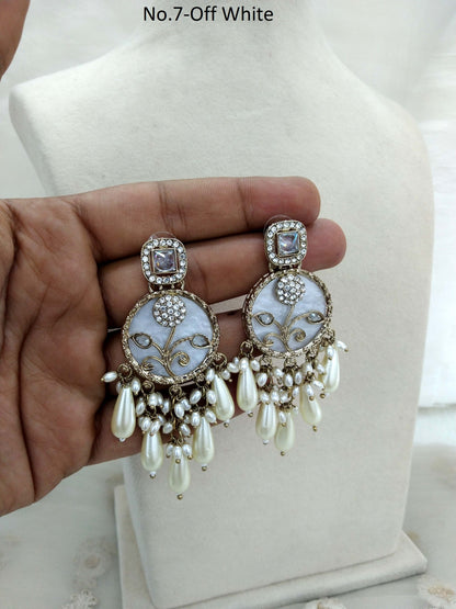 Indian Earrings Jewellery/ Earrings/ bollywood Earrings hira Set