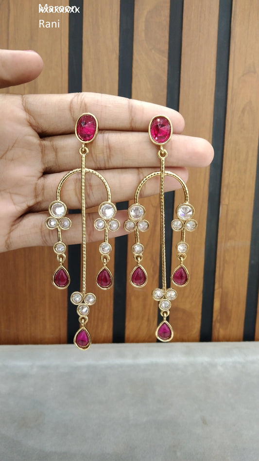 Indian Rani Mannu Earrings