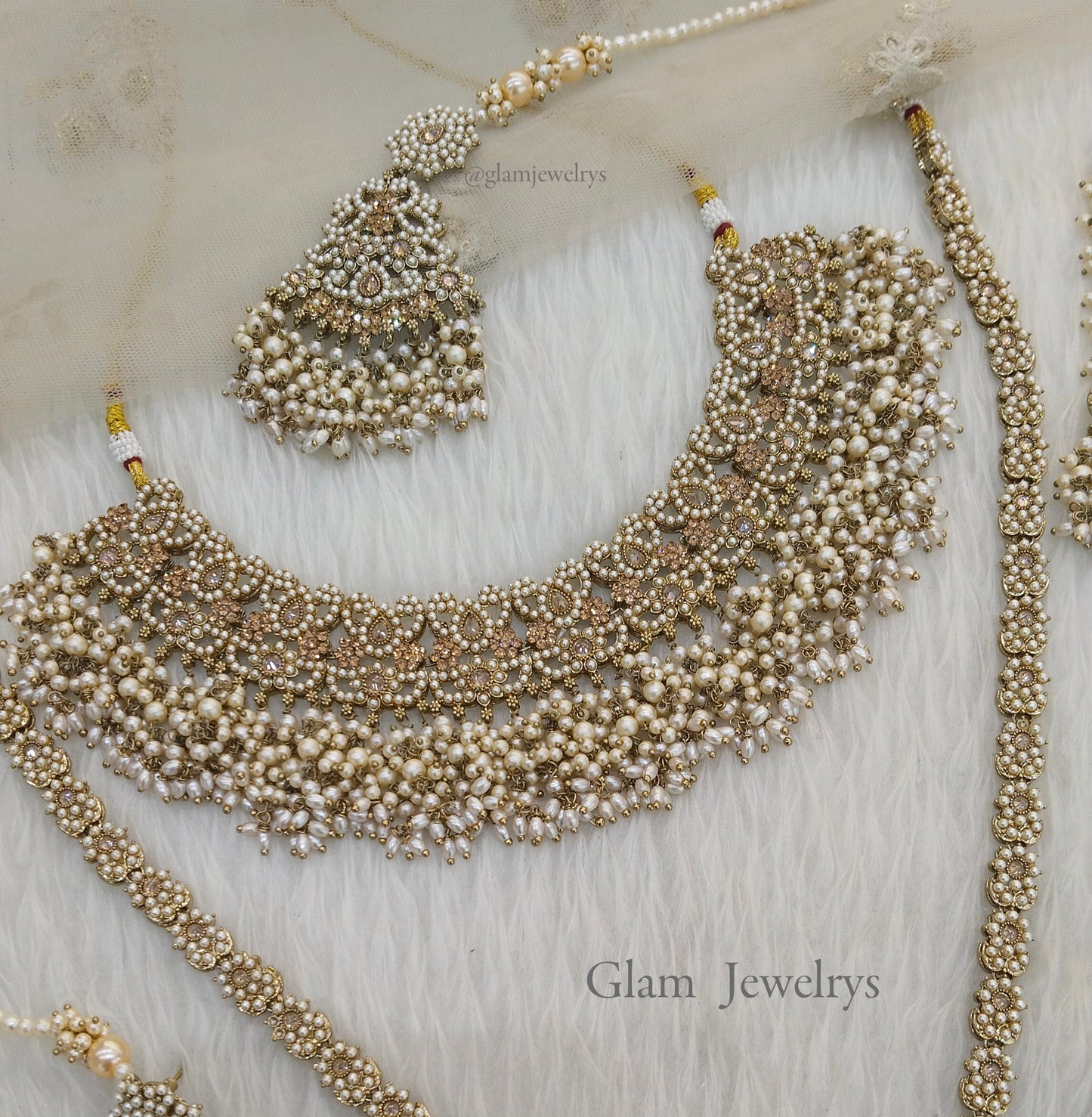 Bridal necklace set  Indian Bridal Jewellery