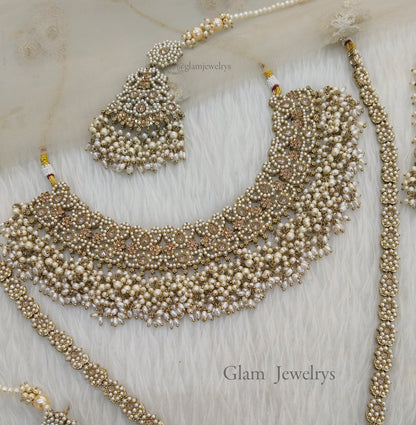 Bridal necklace set  Indian Bridal Jewellery