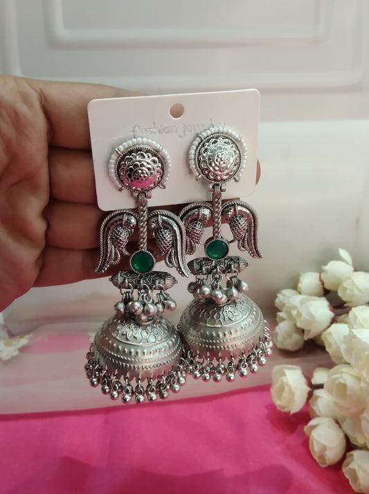 Brass Jhumka Bollywood  Kritika Earrings