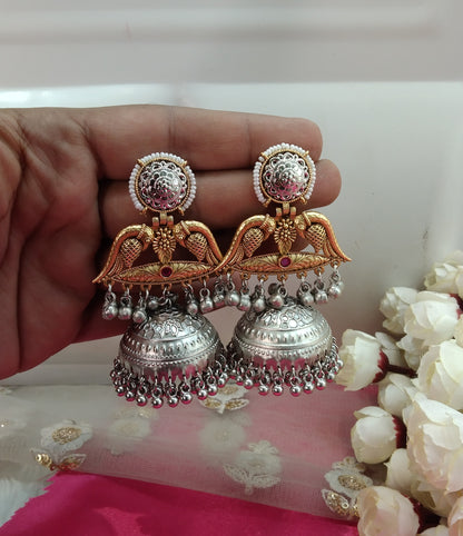 Brass Jhumka Bollywood  Kritika Earrings