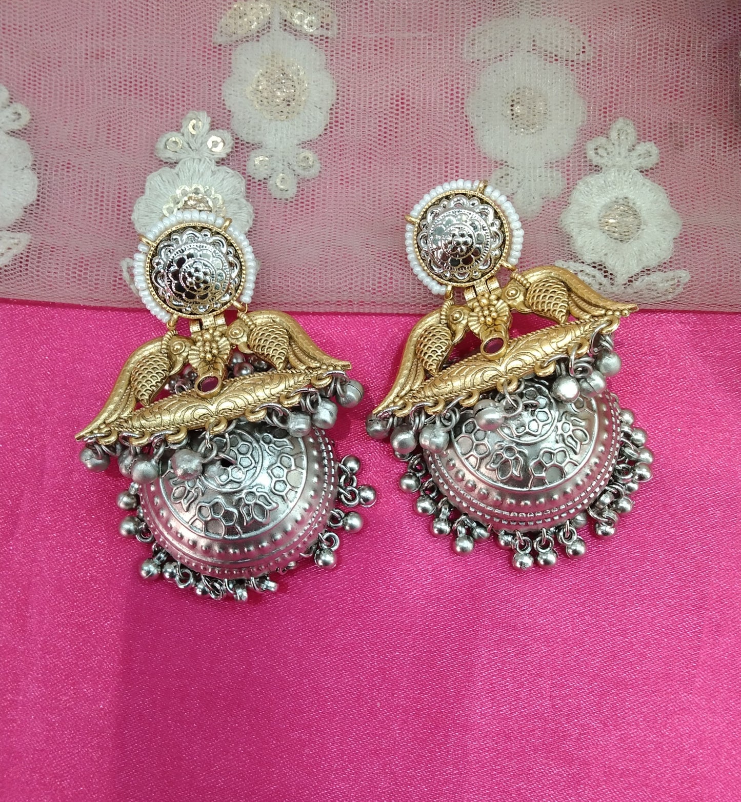 Brass Jhumka Bollywood  Kritika Earrings