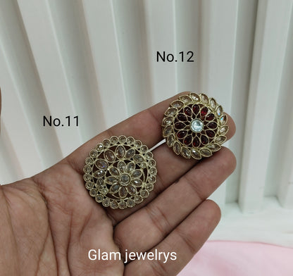 Champagne Stone Adjustable Indian Finger Rings