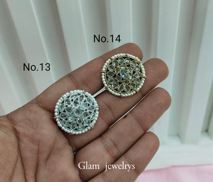 Champagne Stone Adjustable Indian Finger Rings