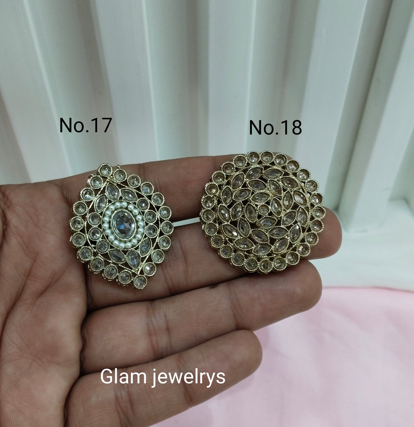 Champagne Stone Adjustable Indian Finger Rings