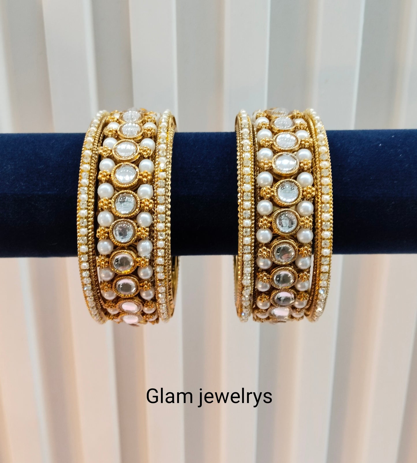 Indian bangles jewelry Set/Traditional bollywood jewelry/Kundan gold bangles