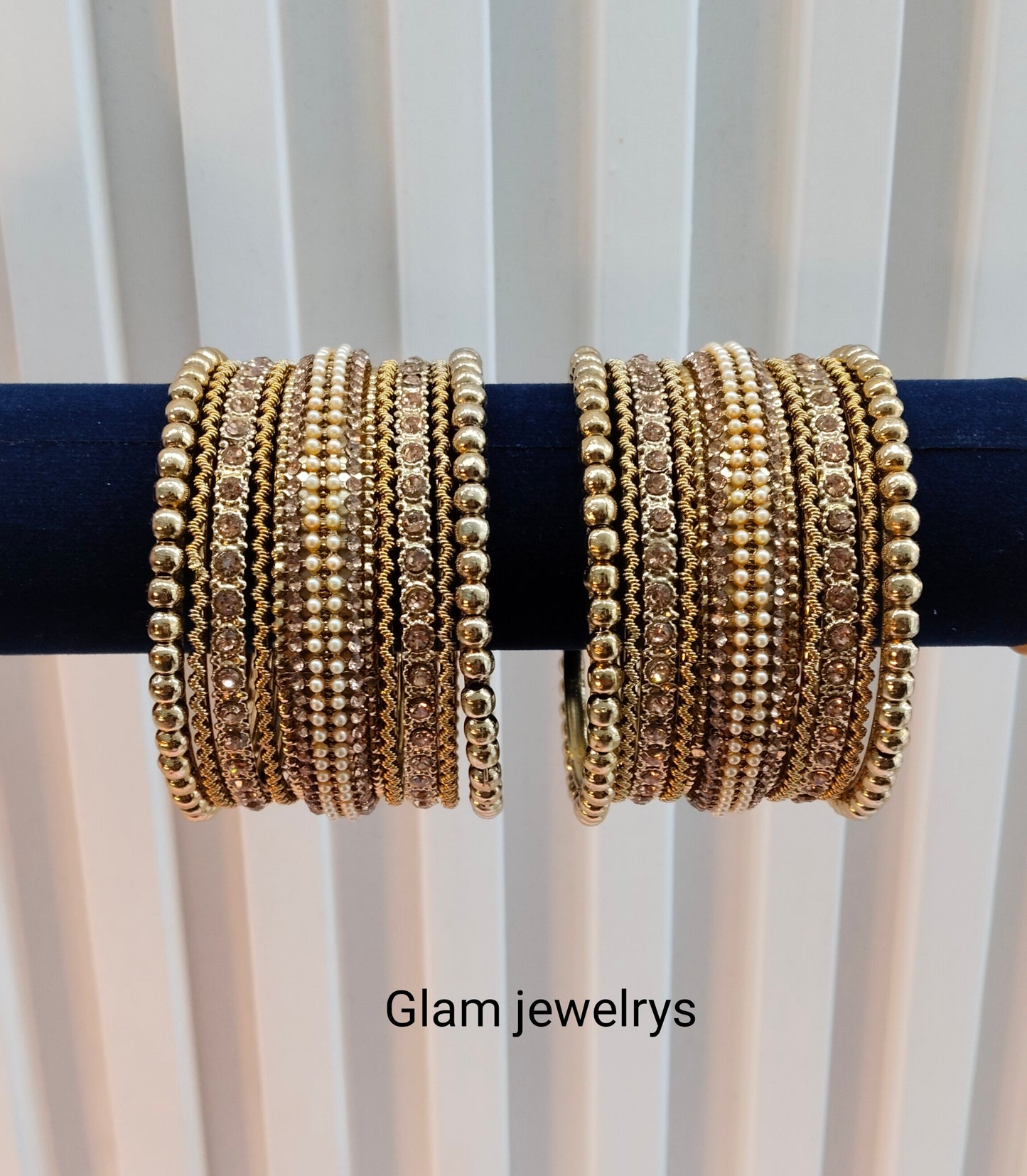 Indian bangles jewelry Set/Traditional bollywood jewelry/Antique gold bangles