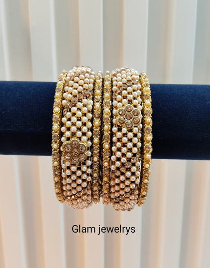 Indian bangles jewelry Set/Traditional bollywood jewelry/Antique gold bangles