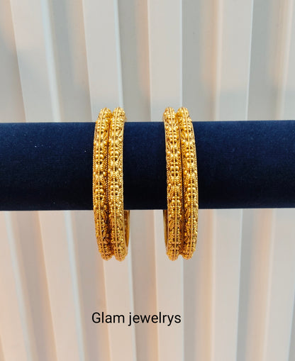 2.6 Size Indian bangles jewelry /Traditional bollywood jewelry/gold bangles