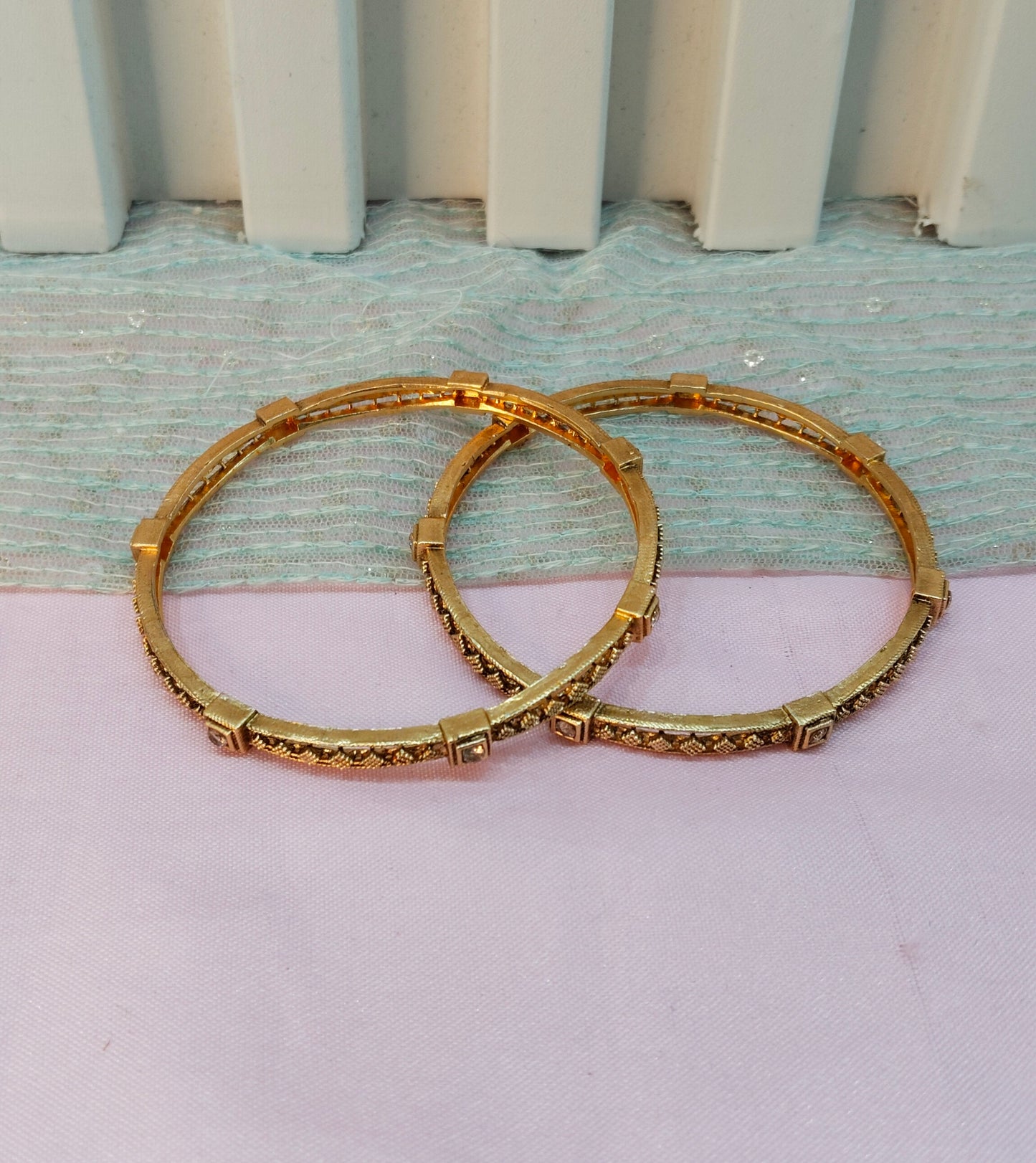 2.6 Size Indian bangles jewelry /Traditional bollywood jewelry/Gold bangles