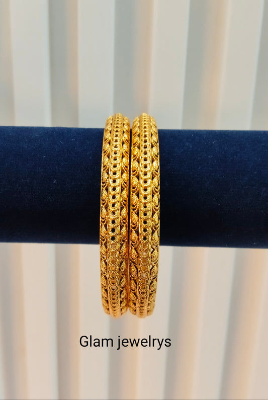 2.6 Size Indian bangles jewelry /Traditional bollywood jewelry/Gold bangles