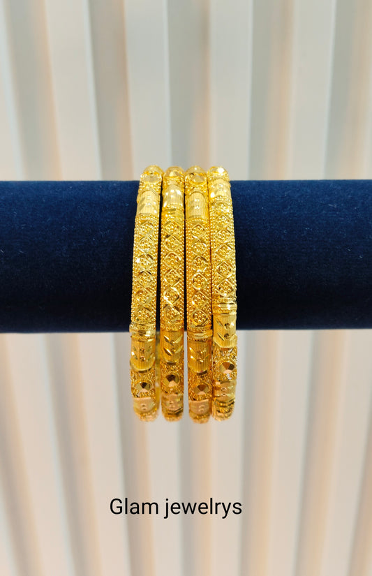 2.6 Size Indian bangles jewelry /Traditional bollywood jewelry/ Gold bangles