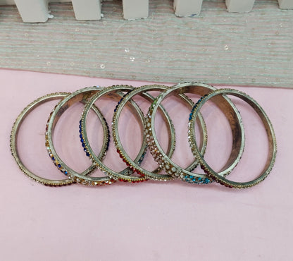 2.6 Size Indian bangles jewelry /Traditional bollywood jewelry/Multi Color Antique bangles