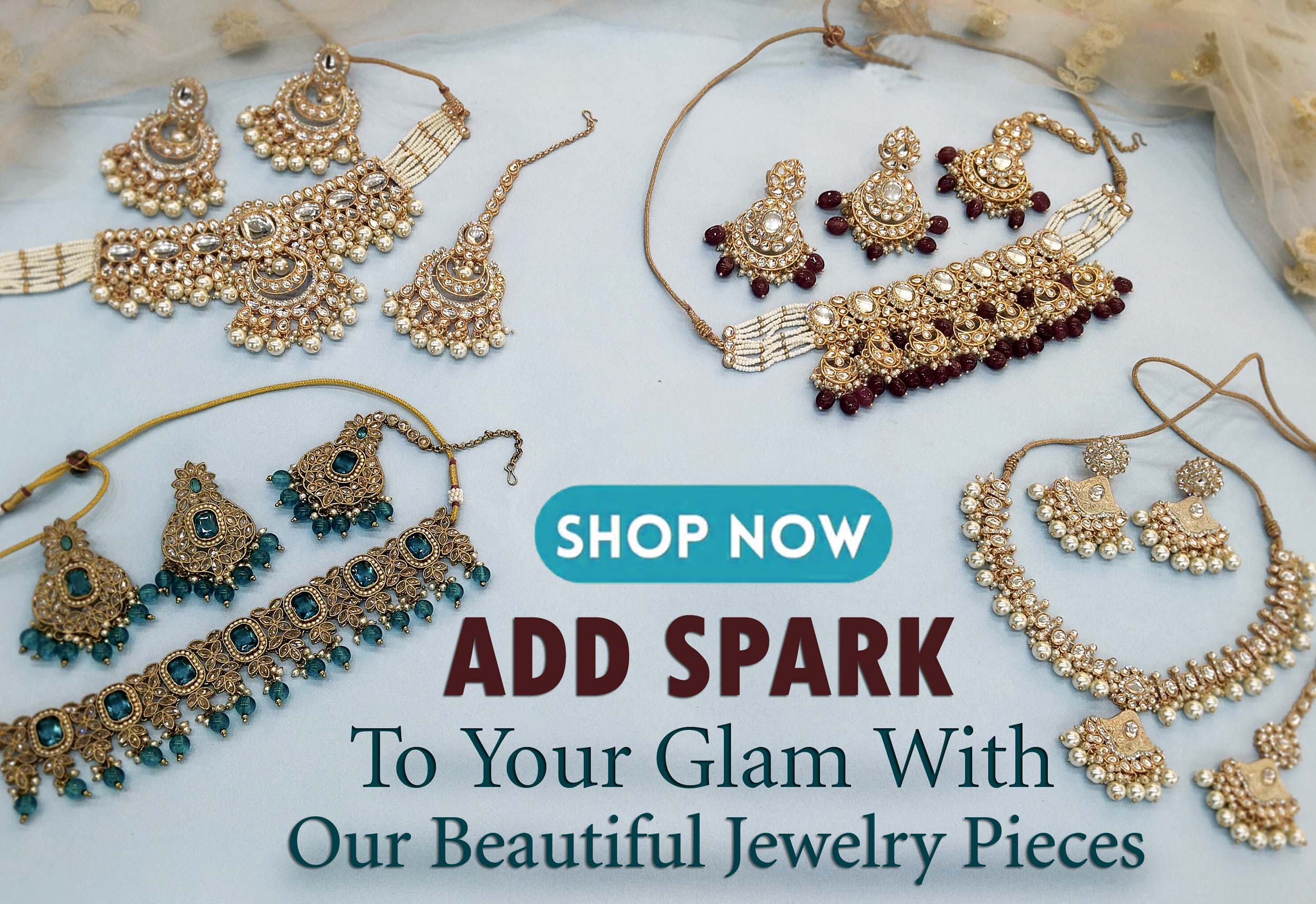 Fashion on sale glam jewelry