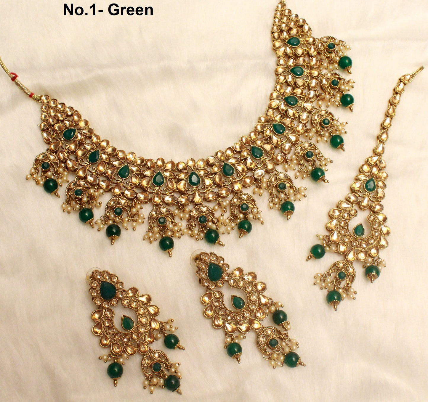 Indian  Jewellery/Dark gold/maroon/pastel green/green/peach Bridal Kundan necklace Set/Bollywood Gold Indian hira Jewellery