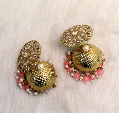 Indian Jhumka Earrings Jewellery/Wedding Indian Jewelry  gajri sam Jhumka