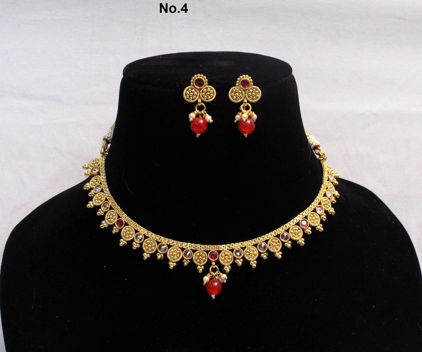 Indian Polki  Jewellery Indian Necklace Set/ Bollywood Style Gold Finish South Indian bridal Jewelry/ Sanam Indian jewellery set