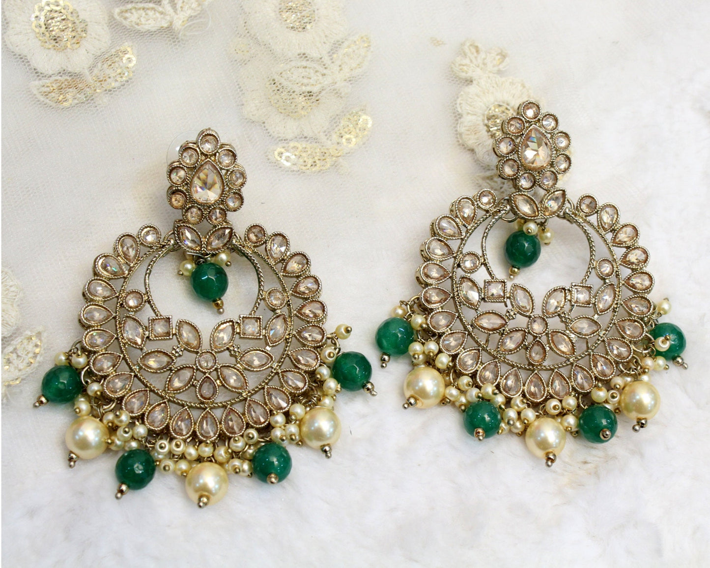 Indian Jewellery/Peacock Indian Earrings/Indian Jhumka Jhumki Earrings Set Jewellery/Pakistani Bollywood Jewellery Set