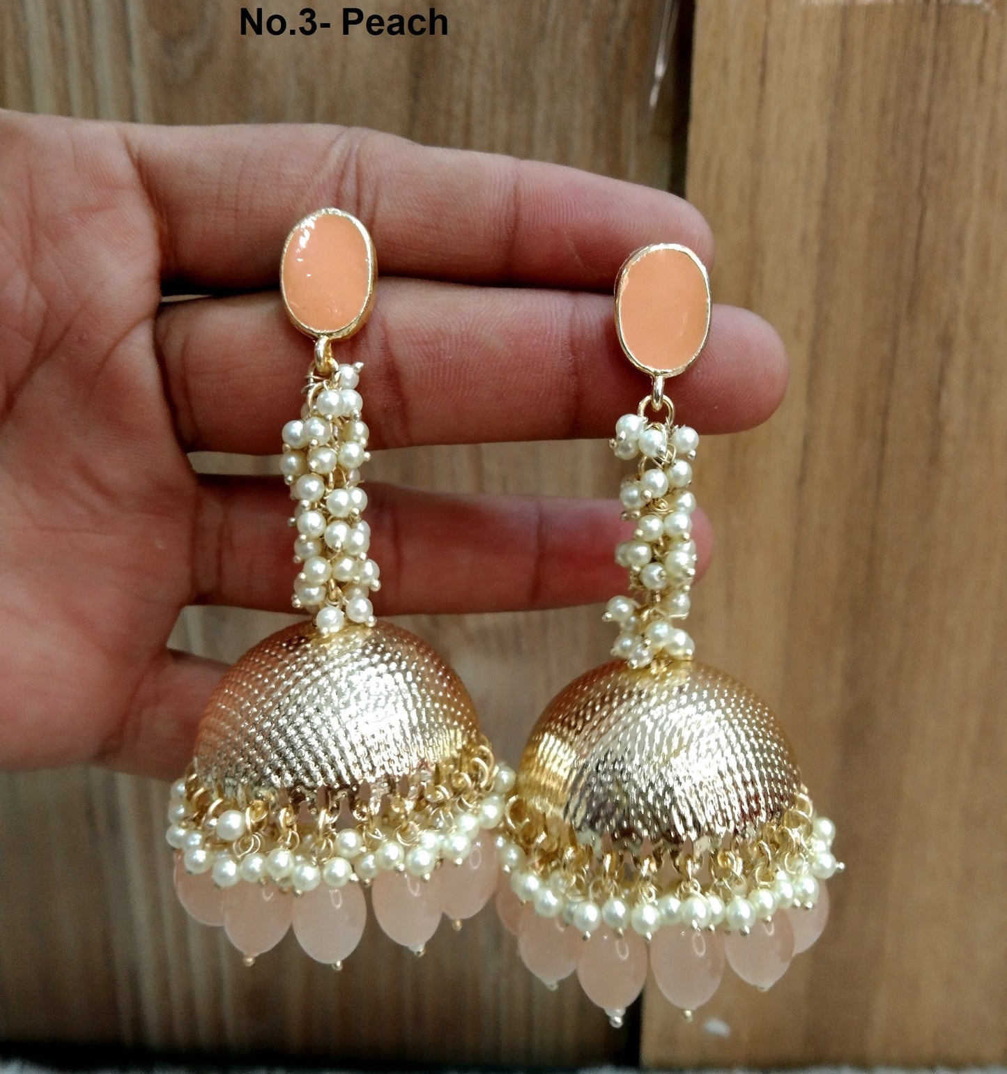 Indian Jhumka Earrings Jewellery/Indian Jewelry Bridal Maroon ,pink, gajjri, Yellow, black Jhumka diljit Earrings