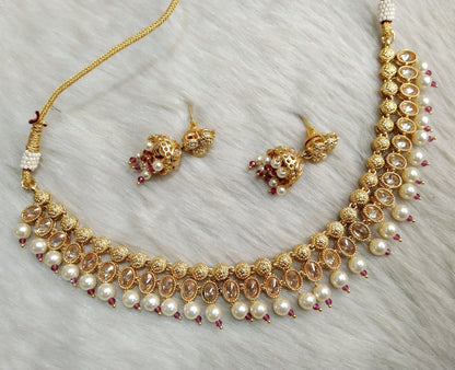 Indian  Jewellery/gold necklace Set/Bollywood Gold Indian Jewelry Jewellery Set brazil /Bridesmaid jewellery sets