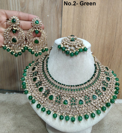 Indian Jewellery/Dark gold necklace Set/Bollywood Gold Indian Jewelry Jewellery timaru Set /Bridesmaid jewellery sets